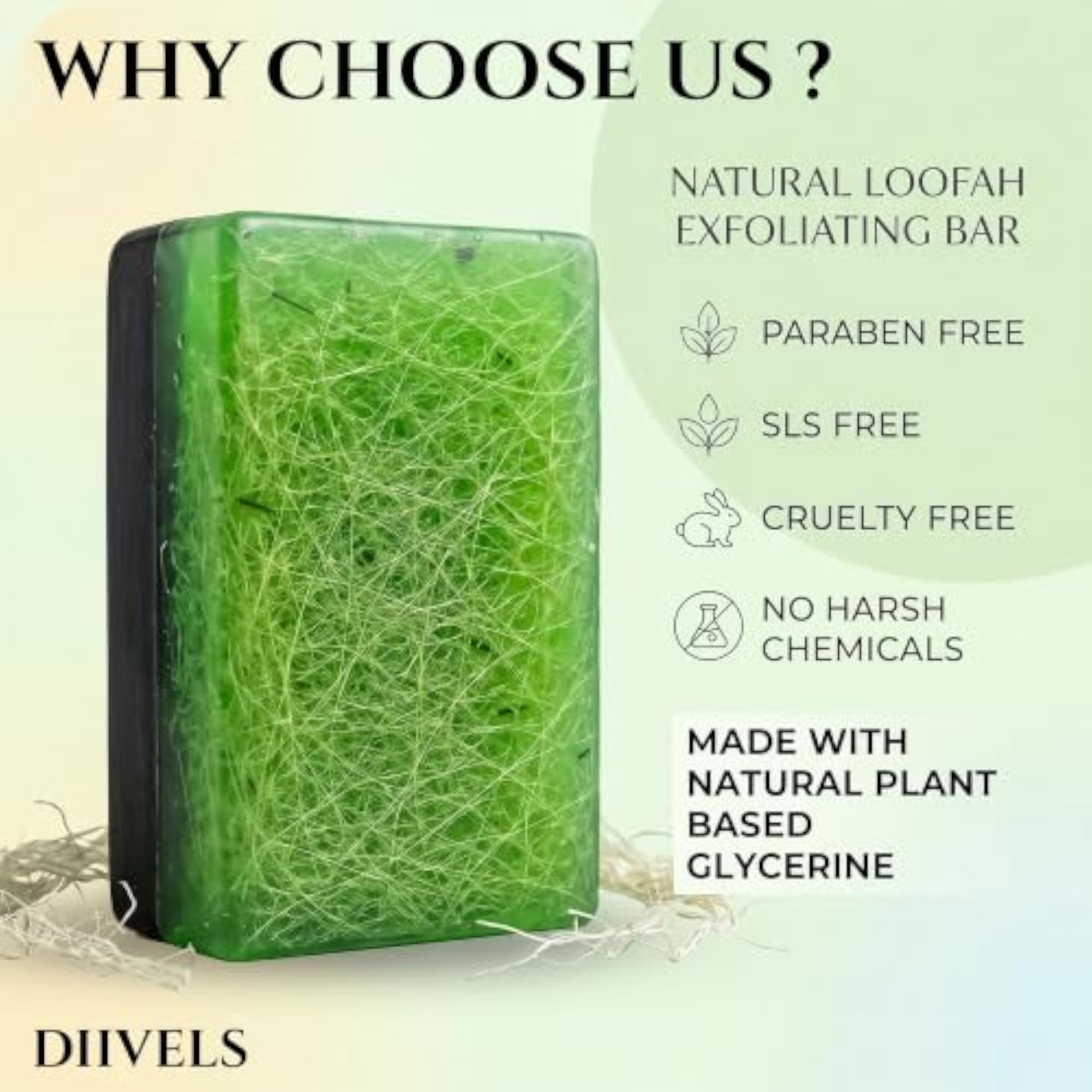 Organic Handmade Charcoal & Aloe Vera Soap