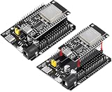 2 Sets for ESP32 30PIN Development Board Type-C WLAN WiFi Bluetooth CH340 Chip,and Expansion Board NodeMcu for Arduino