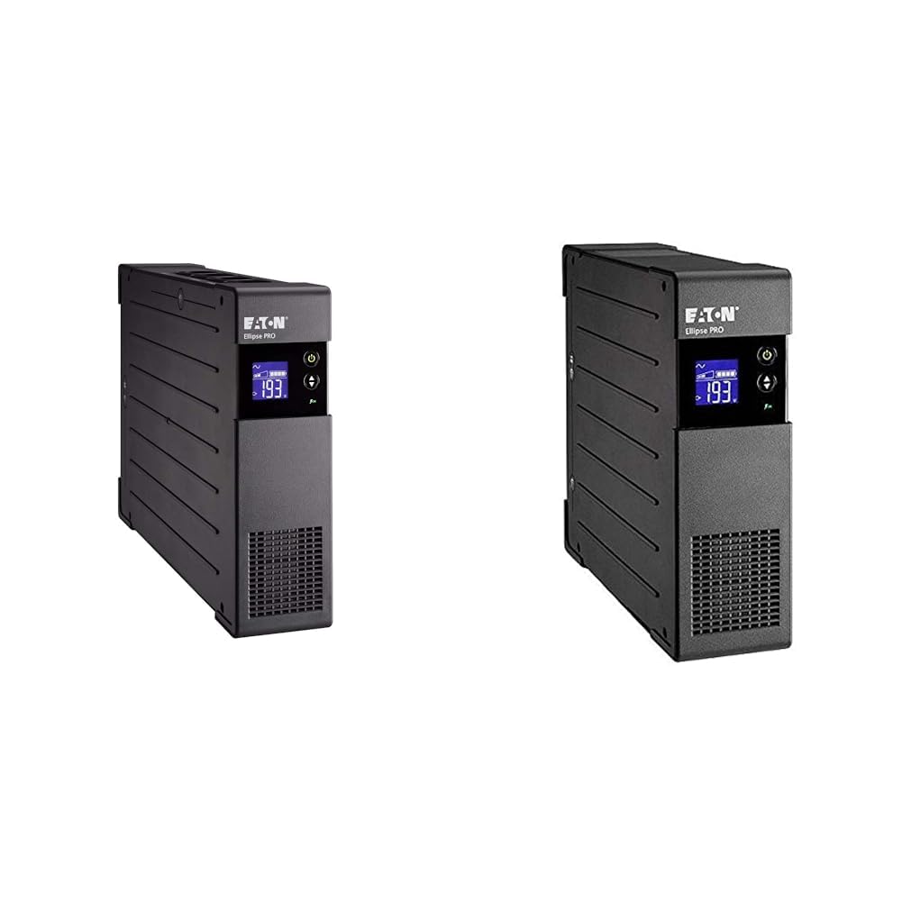 Eaton Onduleur Ellipse Pro 1200 FR - Line Interactive UPS - ELP1200FR - Puissance 1200VA & Onduleur Ellipse Pro 650 FR - Line Interactive UPS - ELP650FR - Puissance 650VA (4 Prises FR)