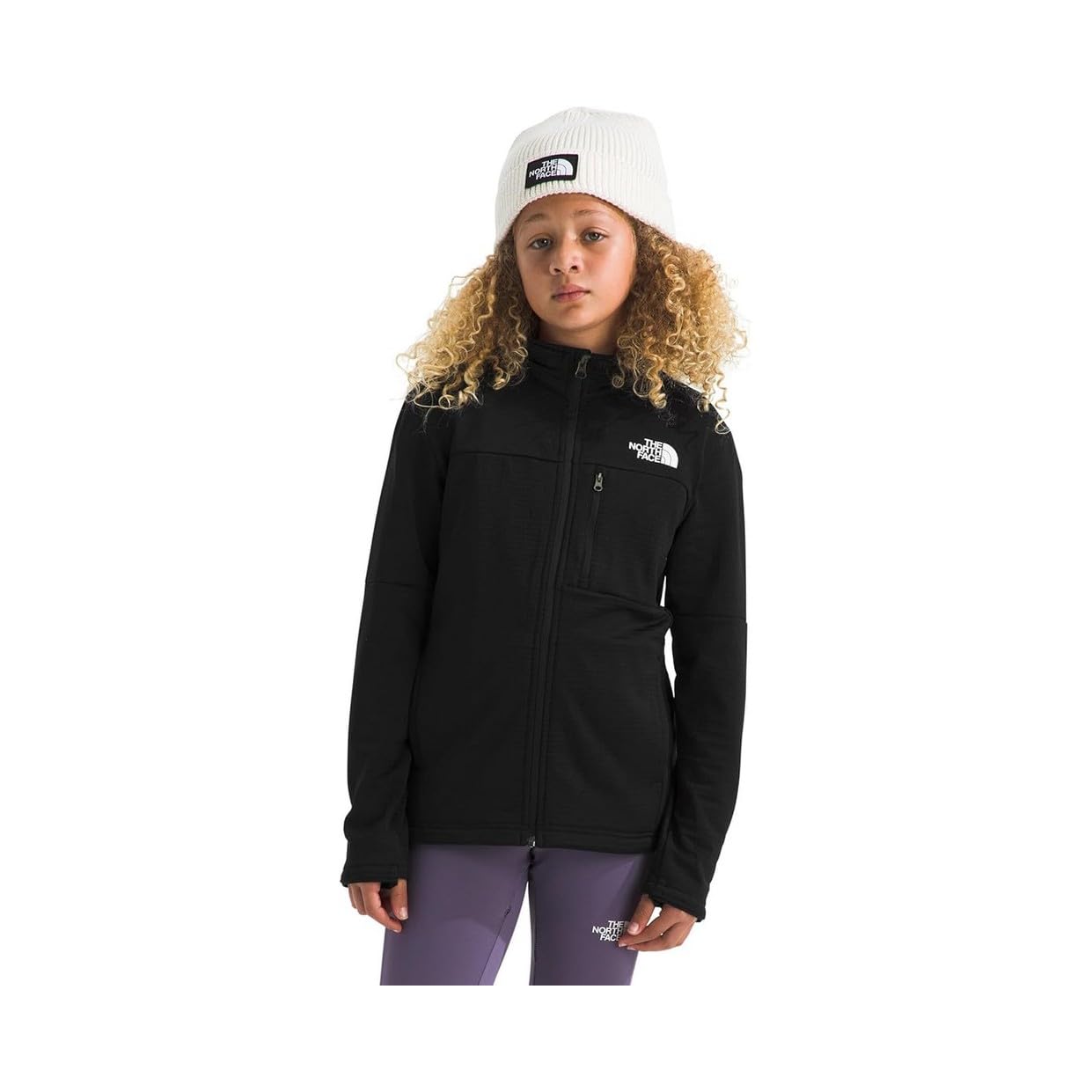 THE NORTH FACE Teen Hike Midlayer Fz T-shirt Unisex - Bambini e ragazzi (Pacco da 1)