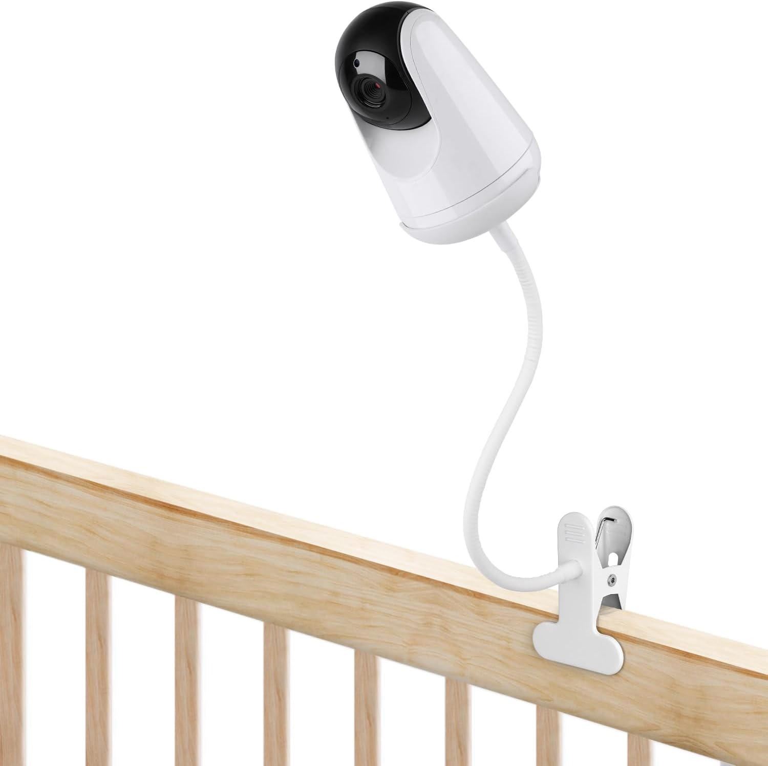 Baby Monitor Crib Mount For VAVA 720P & Hipp Monitors - 360?? Swivel Clamp
