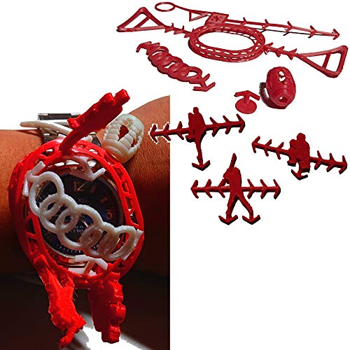 ウォッチガード〜20野球セット〜 時計の文字盤をカバー/アタッチメントを付けると、時計をガードするプロテクターに (レッド)