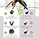 JUANSHI® Oxyfit Lungentrainer - Tiefenatmungstrainer &Lungentrainer Atmungsgerät Tragbare Widerstandsatemhilfen für die Lunge Atemtrainer Power Breathe Lungenbeuger Lungenreinigung (Schwarz)