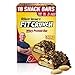 FITCRUNCH Snack Size Protein Bars, Designed by Robert Irvine, World's Only 6-Layer Baked Bar, Just 3g of Sugar, Gluten Free, High Protein & Soft Cake Core (18 Count Peanut Butter)