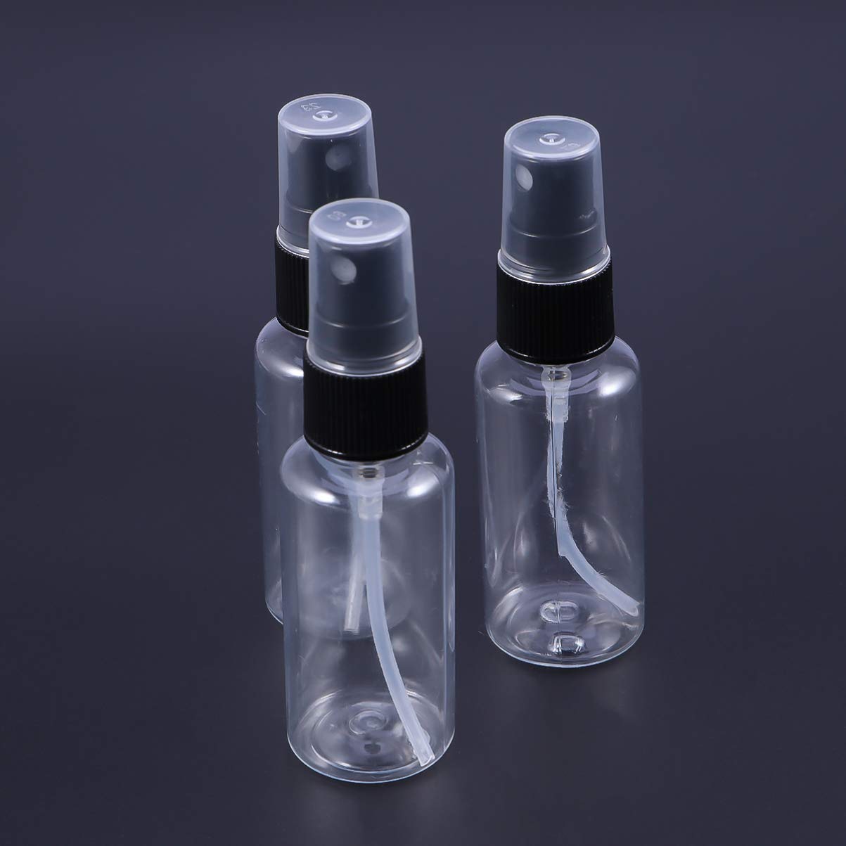 FRCOLOR 36piezas Botellas De Spray De Plástico Pack De Rellenables y Portátiles Para Viajes Sin Fugas Aleatorios Para Perfume y Desmaquillante