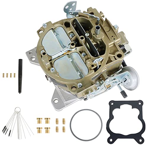 waltyotur 4 Barrel Carburetor Replacement for 1901R Rochester Quadrajet 4MV Chevy 327-454 1966-1973 Summit Jegs Divorced Choke/for 1975-1979 Corvettes 750 CFM 1901-GG 4-BBL - Thumbnail 2