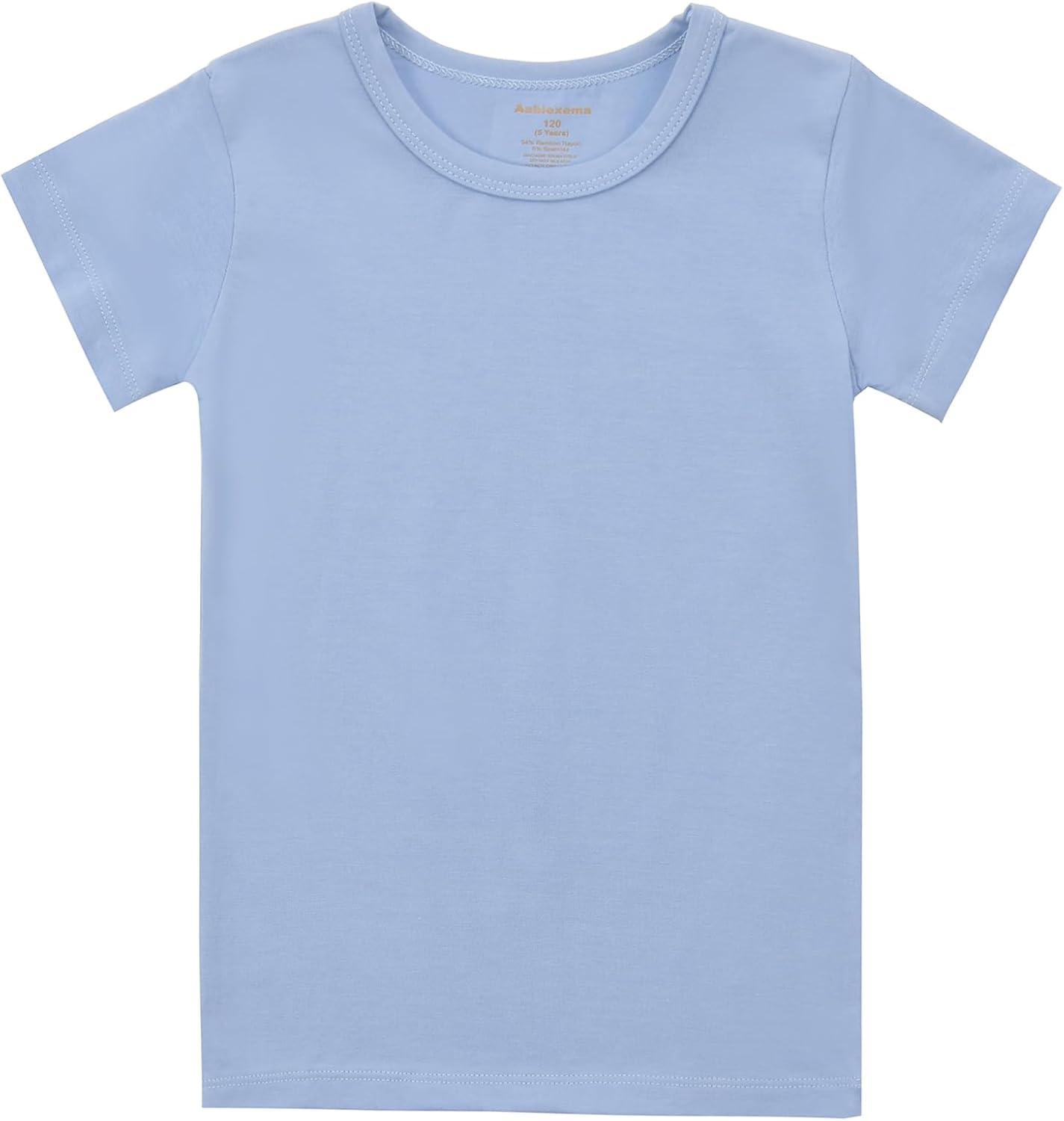 Aablexema Kids Pajamas Set Rayon, 3Pcs Unisex Toddler Short Shirt and Pants Set Snug Fit Sleepwear Pjs 1-6 Years - Image 2