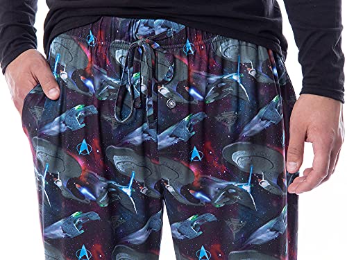Star Trek The Next Generation TNG Mens' Starship Enterprise Romulan Pajama Pants4