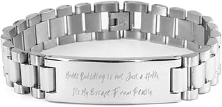 Sarcastic Model Building Gifts, Model Building is not Just a, Model Building Ladder Bracelet From Friends, Gifts For Friends, Hobbies for men, Hobbies for women, Gift ideas for men, Gift ideas for