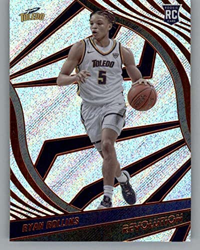 2022-23 Panini Chronicles Draft Picks Revolution #50 Ryan Rollins Toledo Rockets RC Rookie Basketball Trading Card