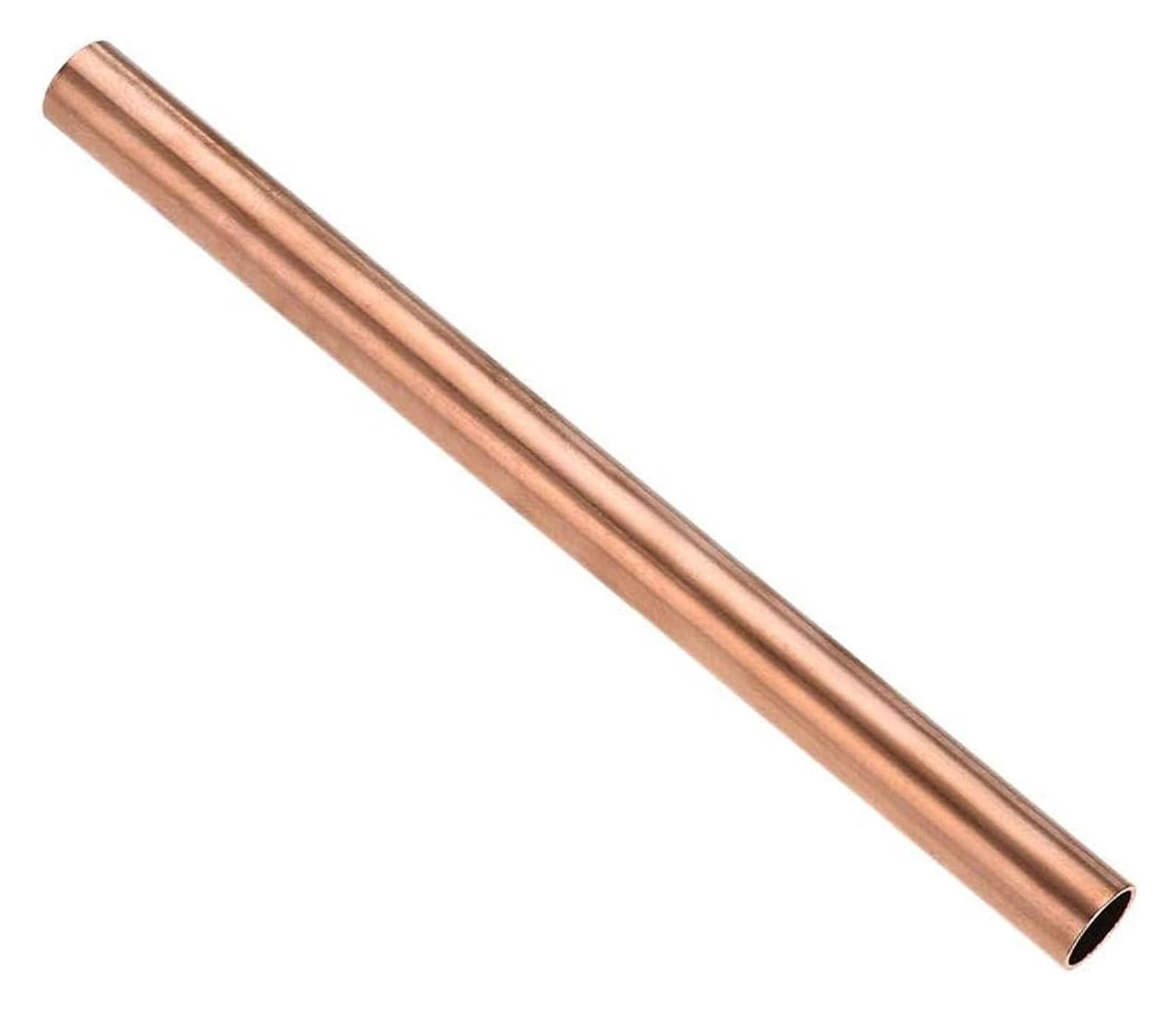 T2 Copper Round Tube, 16mm OD×0.5-3mm Wall×500mm Length, Plumbing & DIY Craft(16x3x500mm)