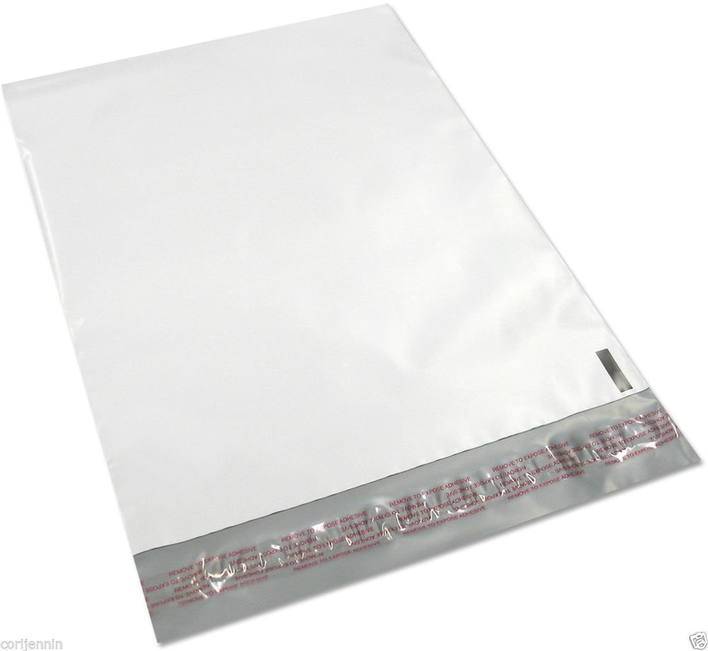 100 Pack 10x13 Self-Seal Poly Mailers - Tear-Resistant Waterproof Shipping Envelopes