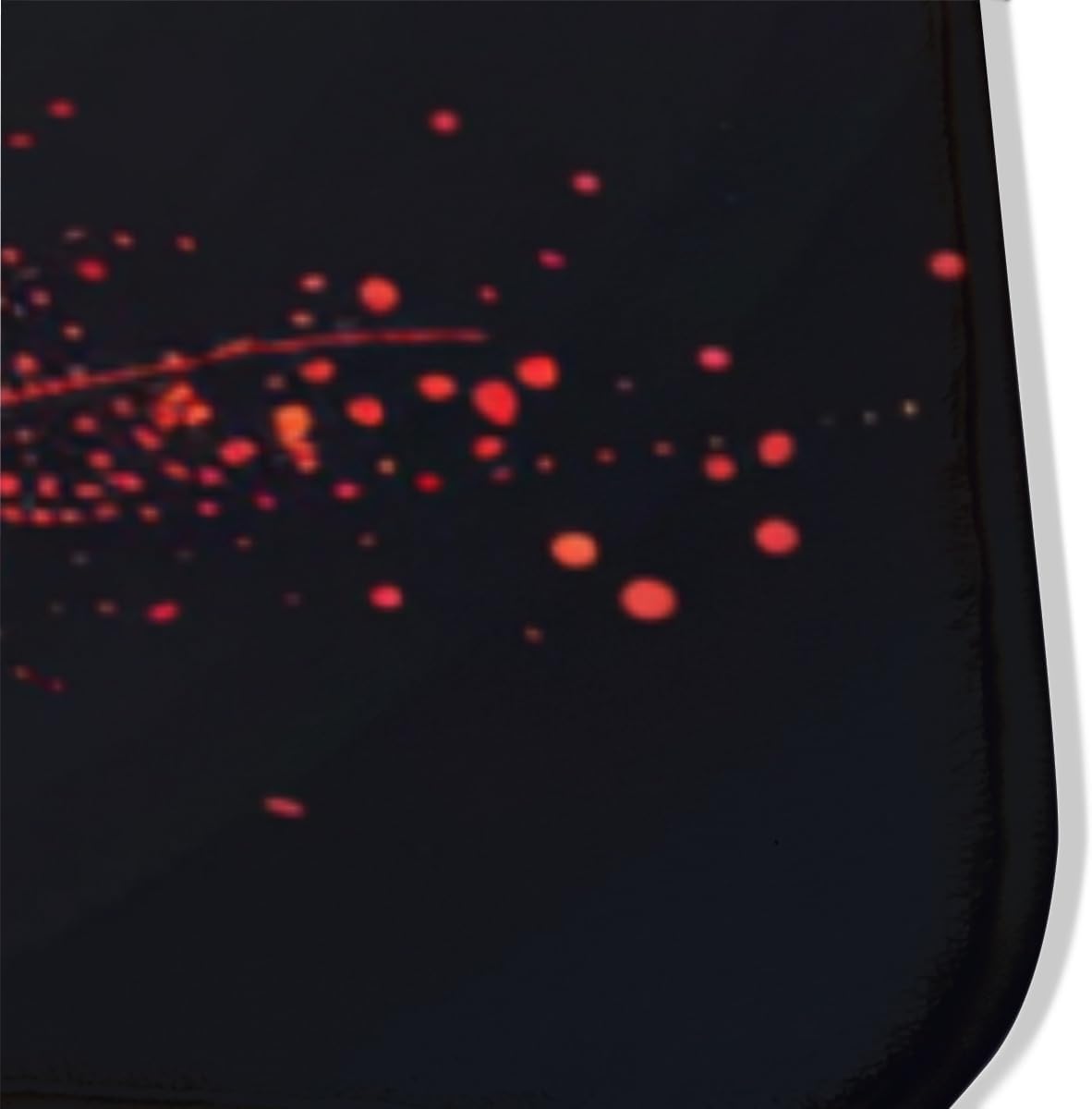 Washable Carpet, Abstract Art Piano Notes Print Area Rug, Black Neon Washable Soft Non-Slip Floor Mat, Pet and Family Friendly, Suitable for Living Room, Bedroom, Lounge, Dining Room 2' x 3'