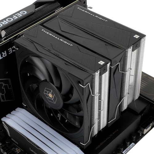 Image of Thermalright Royal Knight 120 CPU Air Cooler,6 Heat Pipes Dual Towers Cooler,with Dual PWM Fans,1500RPM Speed,Desktop Cooler for Intel 1700 /1851 /2011 /115X /1200,AMD:AM4 /AM5