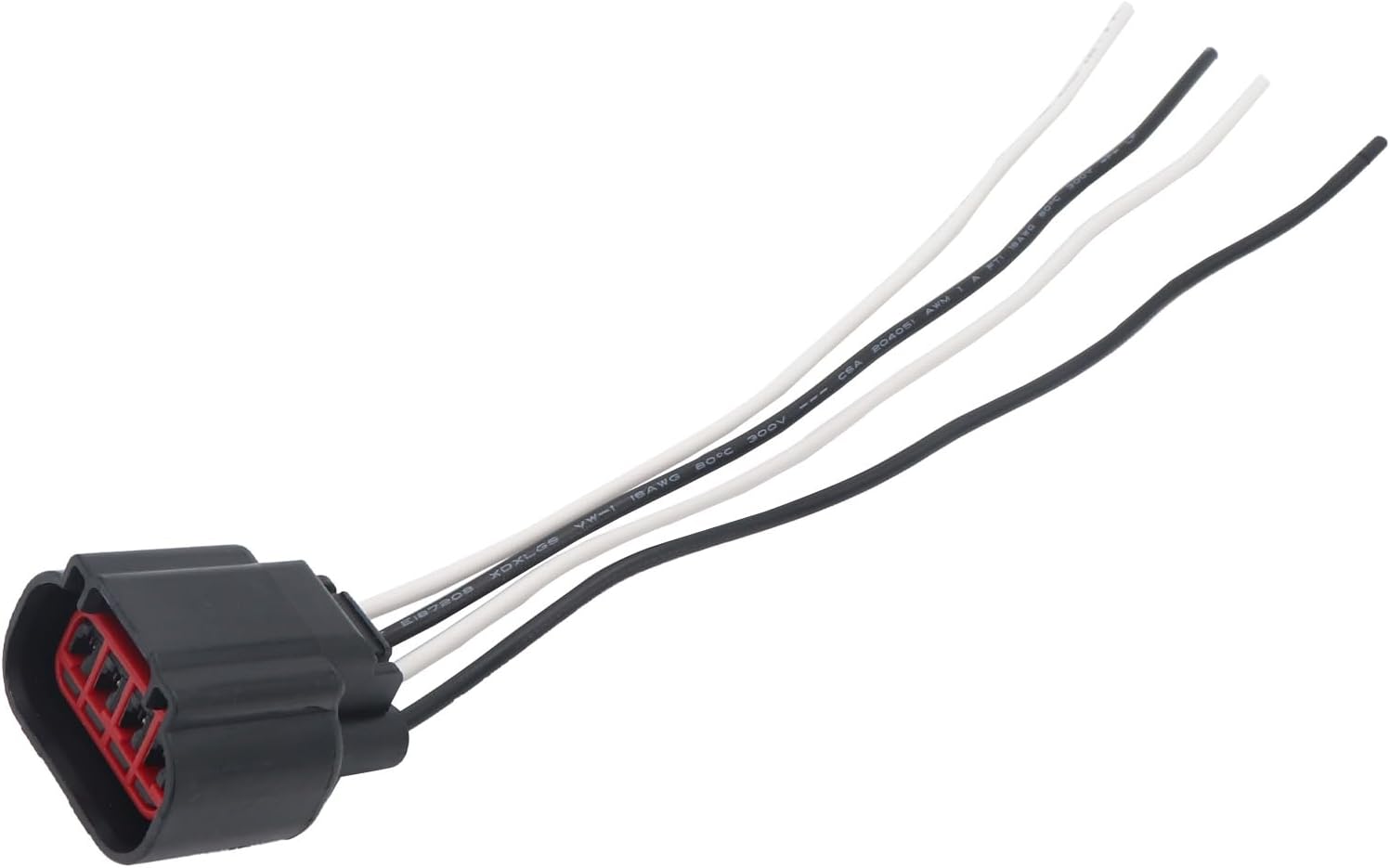 1Pcs Wires Ignition Coil Connector Wiring Plug Pigtail Harness Compatible with 2001-2010 Ford E150 E250 F150 Mustang Freestar Ranger Taurus B3000 Cougar Monterey Sable V6 3.0L 3.8L 3.9L 4.2L