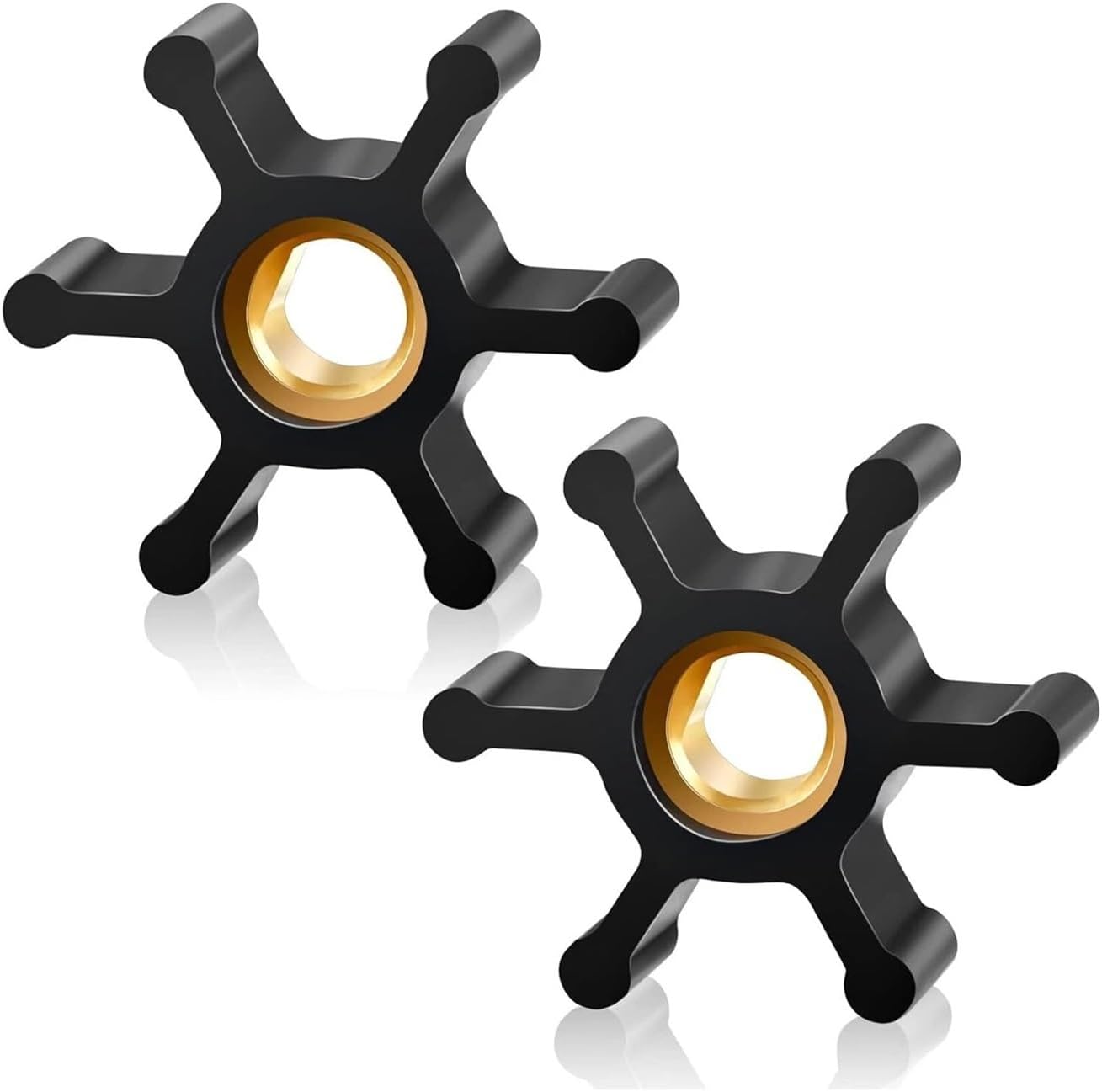2Pcs Pump Replacement Impeller Fit For Transfer Water Pump Pas30a, PDS-30, PAS-30 66059-WYN1