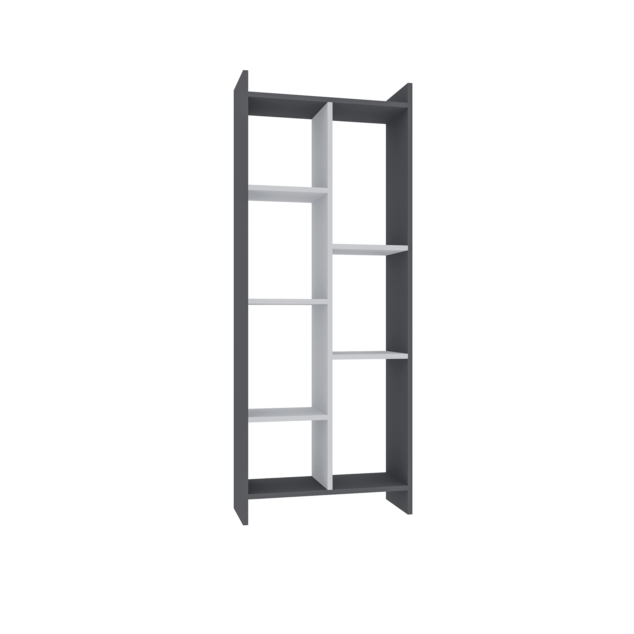 DECOROTIKA - Eden 7 Shelves Bookcase Bookshelf Shelving and Display Unit