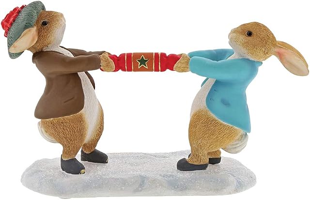 Beatrix Potter A30180 Peter & Benjamin Cracker Figurine