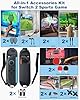 Switch 2 Sportzubehör-Bundle für NSwitch 2 (2025), JoyCon mit 2 gemeinsamen Griffen/Tennisschlägern/Golfschlägern/Tischtennisschlägern/Baseballschlägern/Schwertern/Hand- und Beingurten
