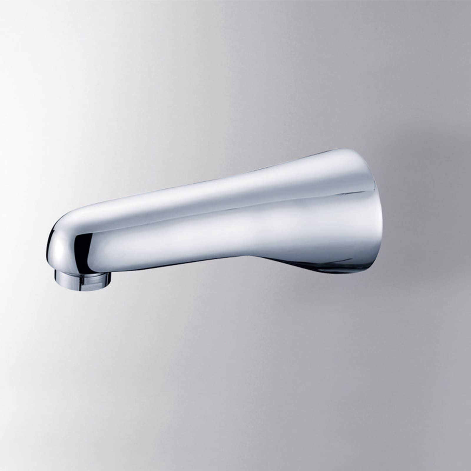 Bec de baignoire mural chrome pour remplacer un robinet de bain fuyard