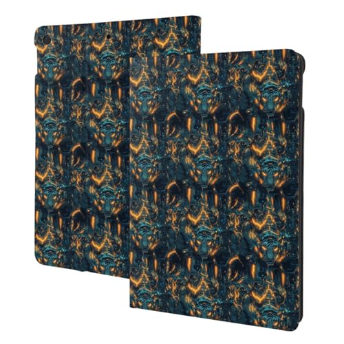Étui tablette iPad 9e génération 10.2 housse folio veille automatique tigre