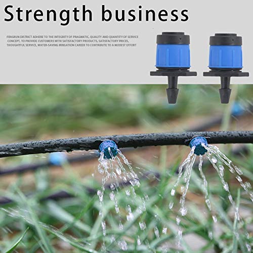Pentole Pianta 50Pcs Drippers Micro Registrabile di irrigazione irrigazione di emettitore Dripper Sprinkler per Tutte Le Piante da casa, i Fiori, Le Erbe