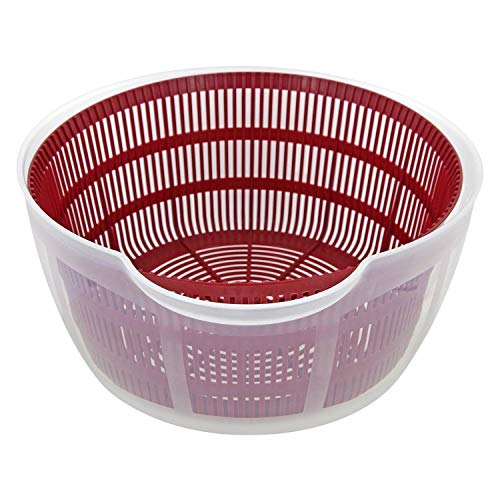 Westmark Slacentrifuge, inhoud: 5 l, ø 26 cm, kunststof, BPA-vrij, Fortuna, kleur: doorzichtig/rood, 243222E2 - Image 7