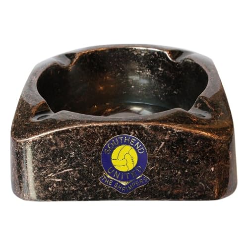 Southend United Football Club Antique Effect Metal Ashtray