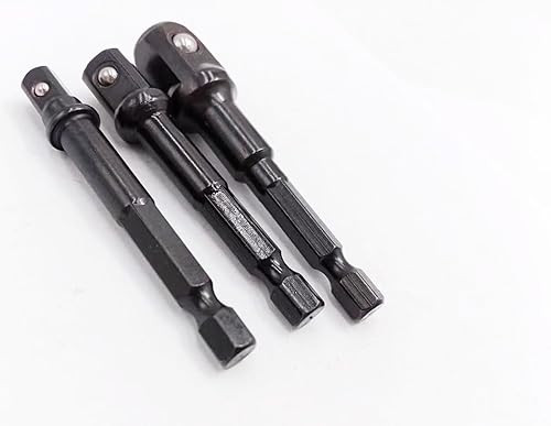 Miniatura 2 de Juego de 17 destornilladores magnéticos de tuercas CR-V, juego de destornilladores de cabeza hexagonal CR-V, juego de brocas de impacto de cabeza