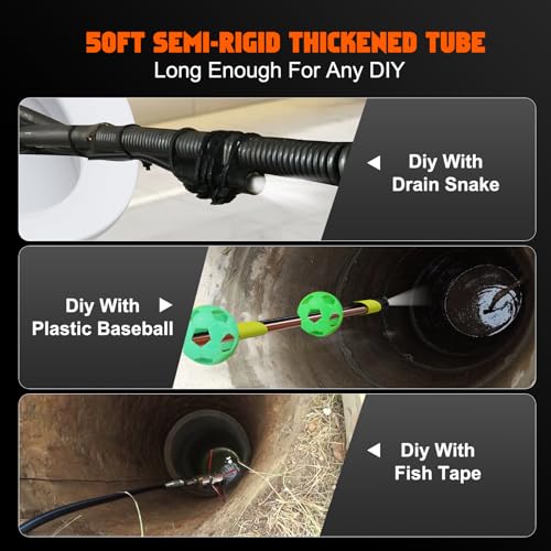 Turn Raise Triple Lens Sewer Inspection Camera thumb #5