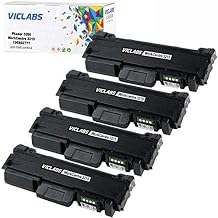 Compatible 3260 106R02777 3215 Toner Replacement for Xerox 3260 3215 Toner Cartridge for use in Xerox Phaser 3052 3260 3260DNI WorkCentre 3215 3225 3215NI Printer,High Yield 3,000 Pages4-Pack