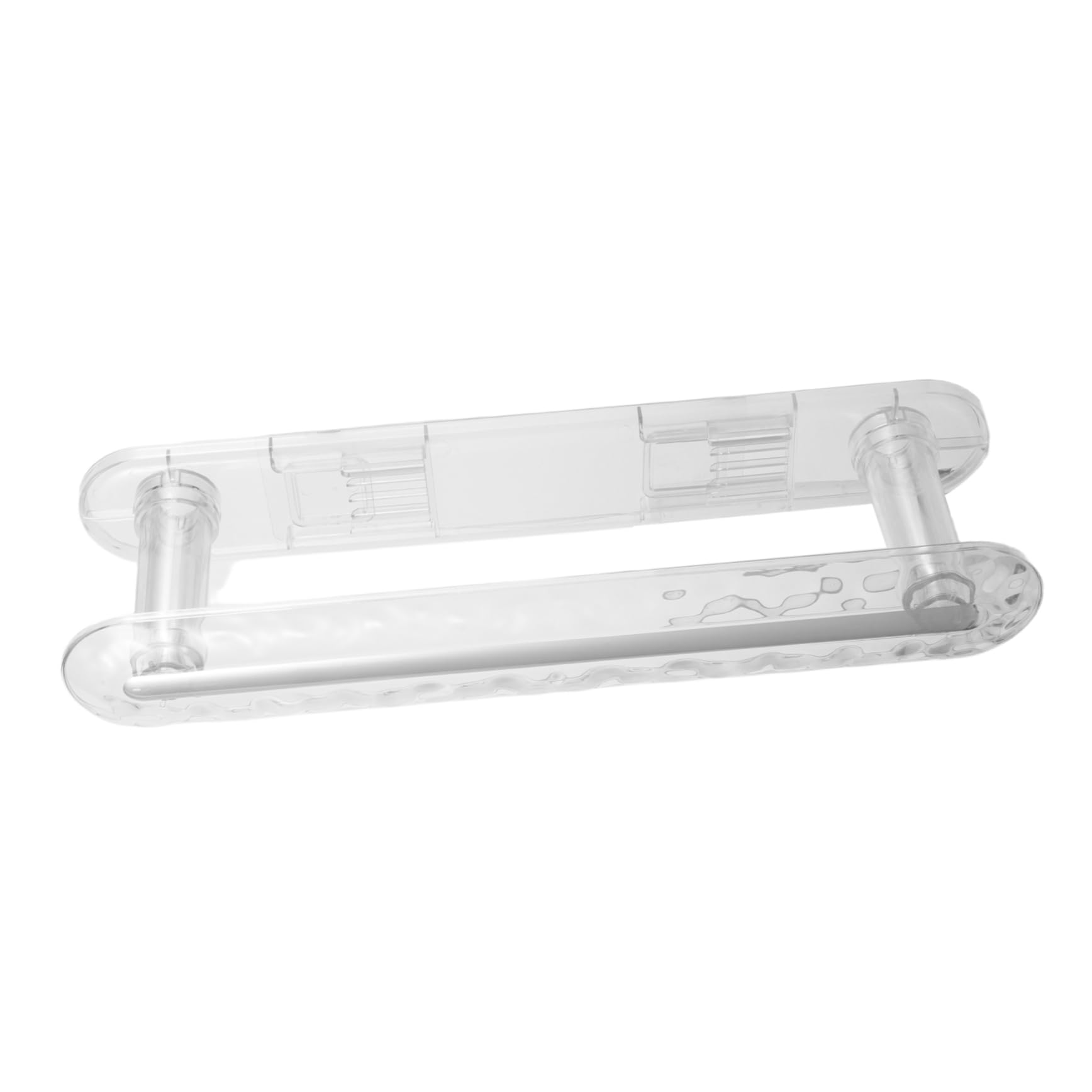 DECHOUS Clothes Hanger Rack Retractable and Wall Mount Organizer for Garments Hangers - Space-Saving and Nail Free Installation