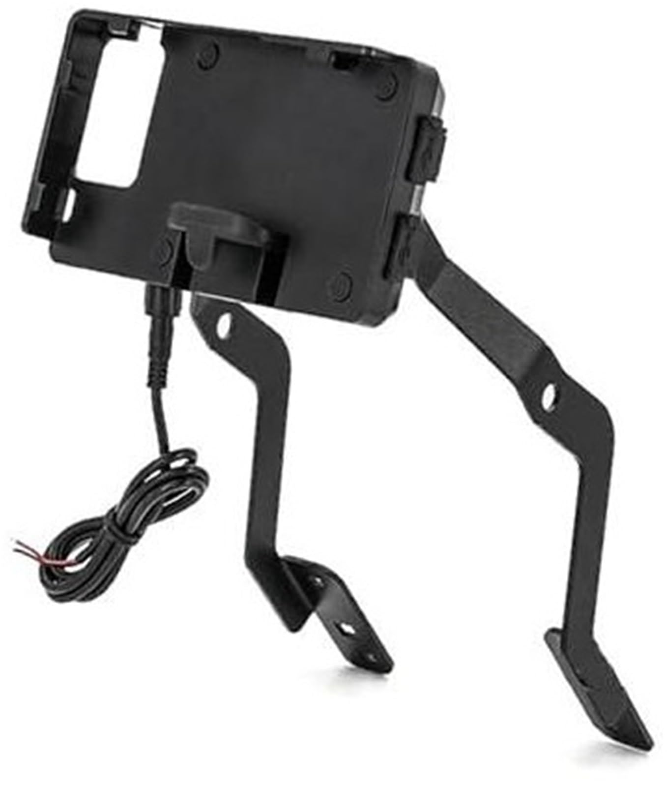 Odłączany uchwyt na telefon, do BMW, F900XR F 900 XR F900XR 2020-2022 Stojak na szybę motocykla Uchwyt na telefon komórkowy Uchwyt na nawigację GPS Uchwyt na telefon motocyklowy(BLACK USB char
