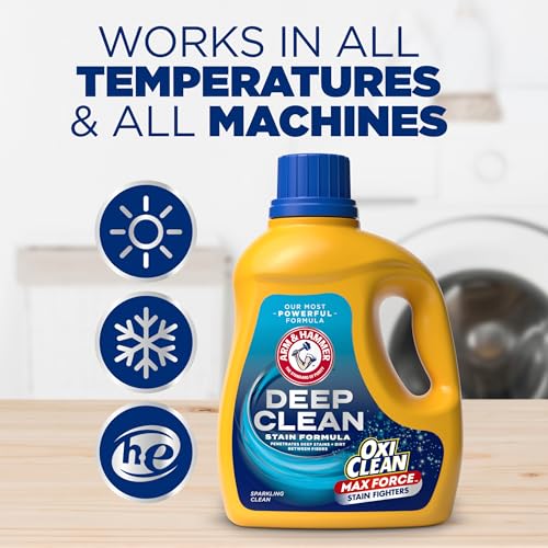 ARM & HAMMER Deep Clean Stain Formula OxiClean Max Force Laundry Detergent - image 9