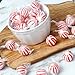 Jumbo Peppermint Balls Hard Candy, 2 Pound Bulk Candy Bag (Approx. 70 pcs), Mint Balls, Individually Wrapped Peppermint Candy