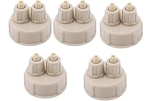 Aquarium CO2 Generator Bottle Cap With 3 Tubes for Fish