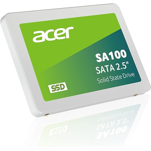 acer SA100 1.92TB 2.5 Inch SATA SSD Internal Solid State Drive, Up to 560MB/s Read - BL.9BWWA.105