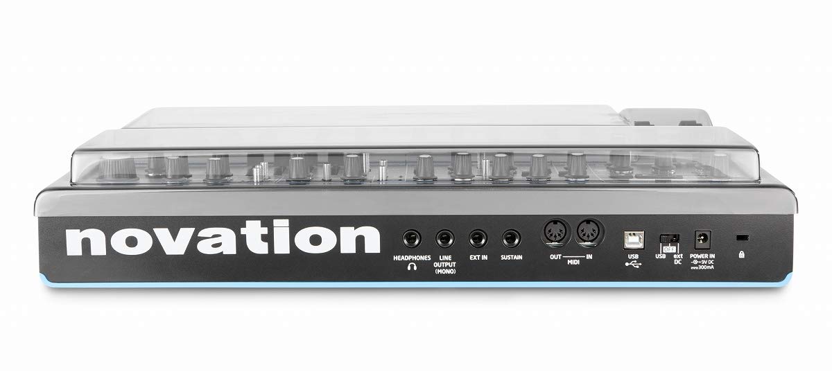 Novation Bass Station II DECKSAVER ケース付き Novation Bass Station 2 cover - Decksaver