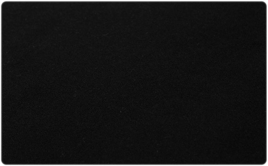 Velcro in velcro con schiuma circa 1,6 mm, tappezzeria per auto, mobili imbottiti (nero, 1,35 m x 5 m)