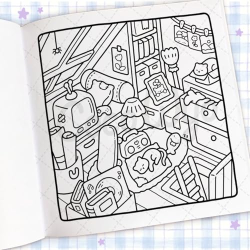Cozy Corner: A Calm and Comforting Colouring Book for All Ages (Coco Wyo) - Image 10 thumbnail