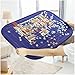 HXMARS Pieghevole Jigsaw Puzzle Board: Grande Tappetino per puzzle Portatile da 1000 pezzi, Risparmio di Puzzle per 500 e 1000 Pezzi con sacchetto di immagazzinaggio (Blu)