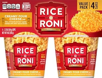 Rice-a-Roni 4pk Cups - Four Cheese