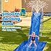 OHYEMO Water Slide for Kids Backyard, Outdoor Waterslide with 3-Zone Spray Sprinkler and Ground Tarp, Summer Water Game Toy for Backyard Water Fun Activities Play