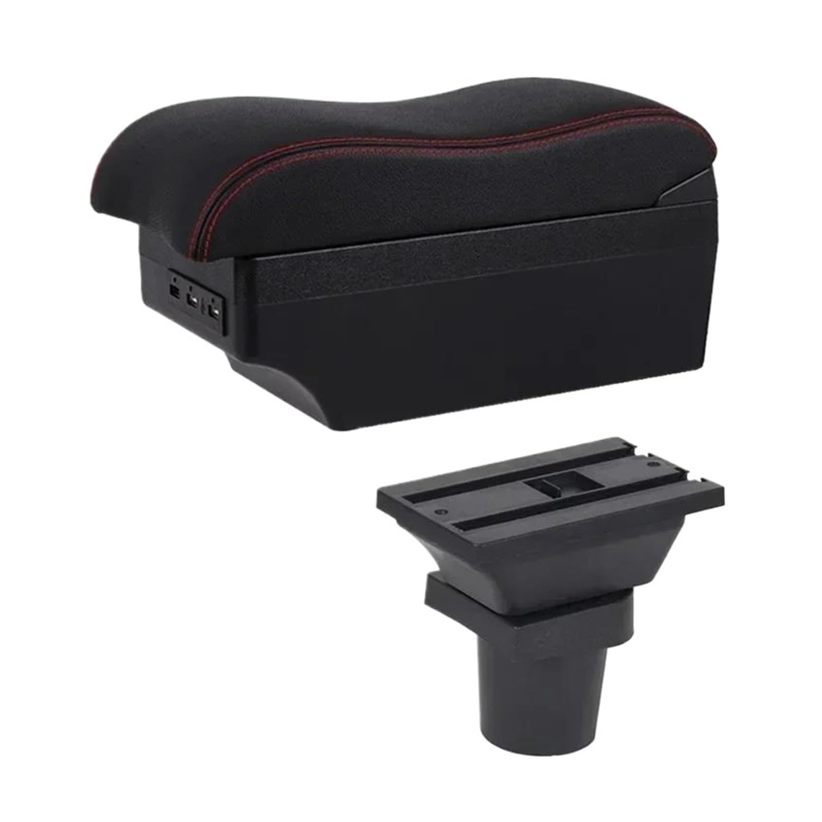 REOKIP Car Armrest Box Centre Console Storage Box For Toyota For Yaris For Vitz Hatchback 2002 2003 2004 2005 2006 2007 2008 Car Arm Rest Box