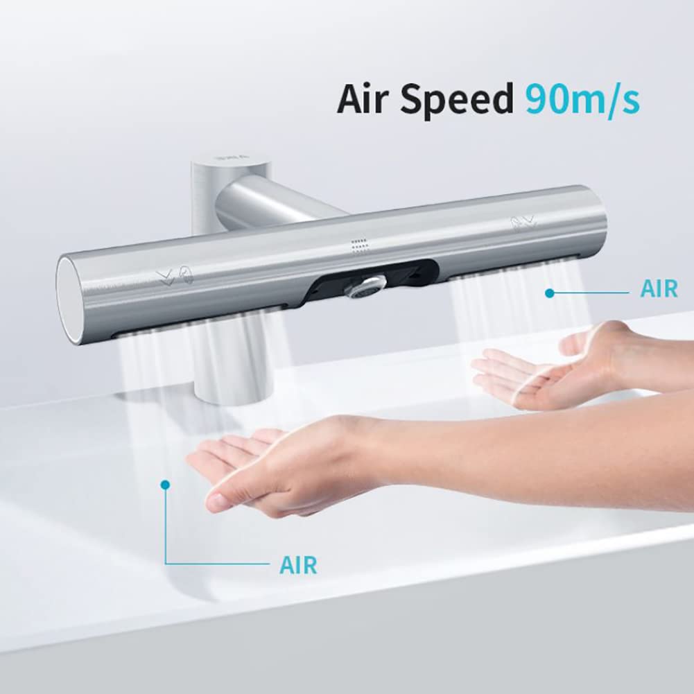 Amazon.co.jp : 自動エアハンドドライヤー、創造的な手の洗浄と乾燥 2