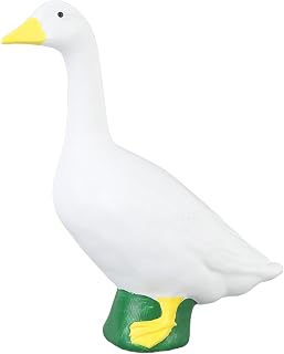 Goose Statue, Large White Geese Duck Garden Statues, Resin Porch Goose Wild Goose Outdoor Lawn Statue Art Decor Ornament for Home Decor Housewarming Gifts