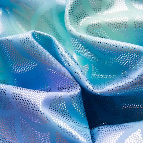 Image of Girl's One Piece Adjustable Phantom Shining Fish Scale Swimsuit