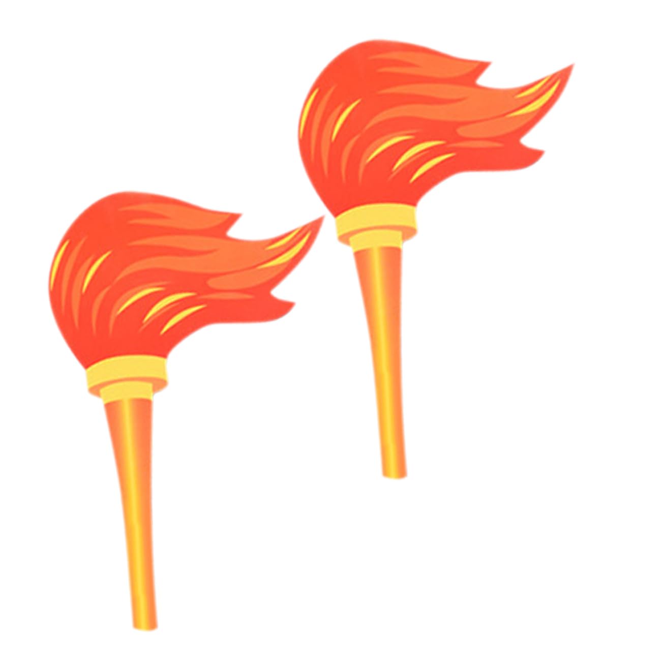 BRIGHTFUFU 2pcs Led Flame Effect Toys Fake Fire Flame Light for Party Favors Birthday Wedding Decorations