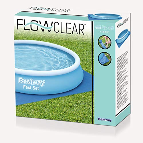 Bestway Ground Cloth Swimming Pool Floor Protector, 13 x 13 ft