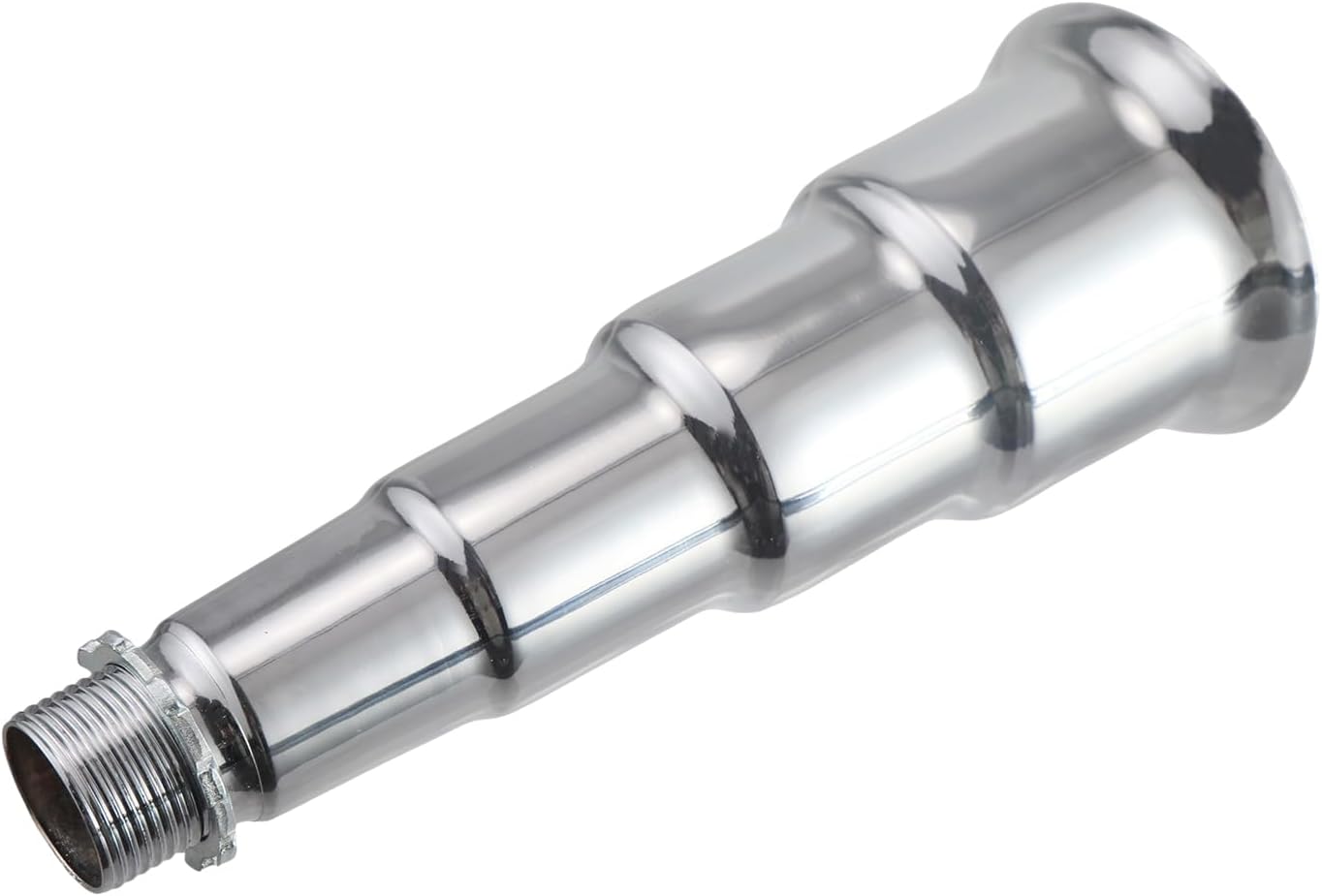 4 Stage Exhaust tip 3/4 NPT Silver For exhaust pipe with female thread,For Predator 196cc 212cc Go Kart Mini Bikes,For Coleman CT200U-EX BT200x Coleman CT100U CC100X Mini Bike,For Honda GX160 GX200